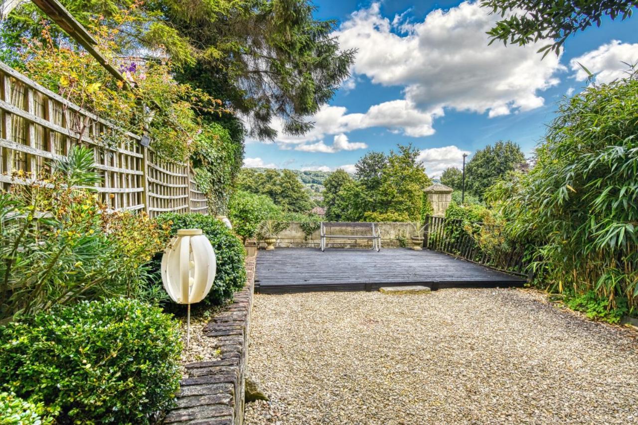 2 Bedroom Apartment In Bath City Centre With Garden & Free Parking ภายนอก รูปภาพ