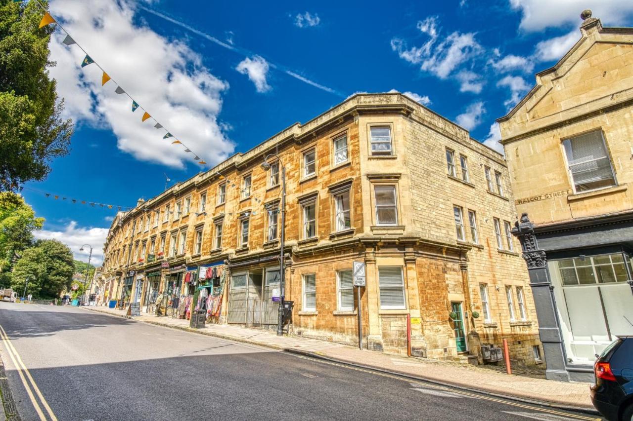 2 Bedroom Apartment In Bath City Centre With Garden & Free Parking ภายนอก รูปภาพ